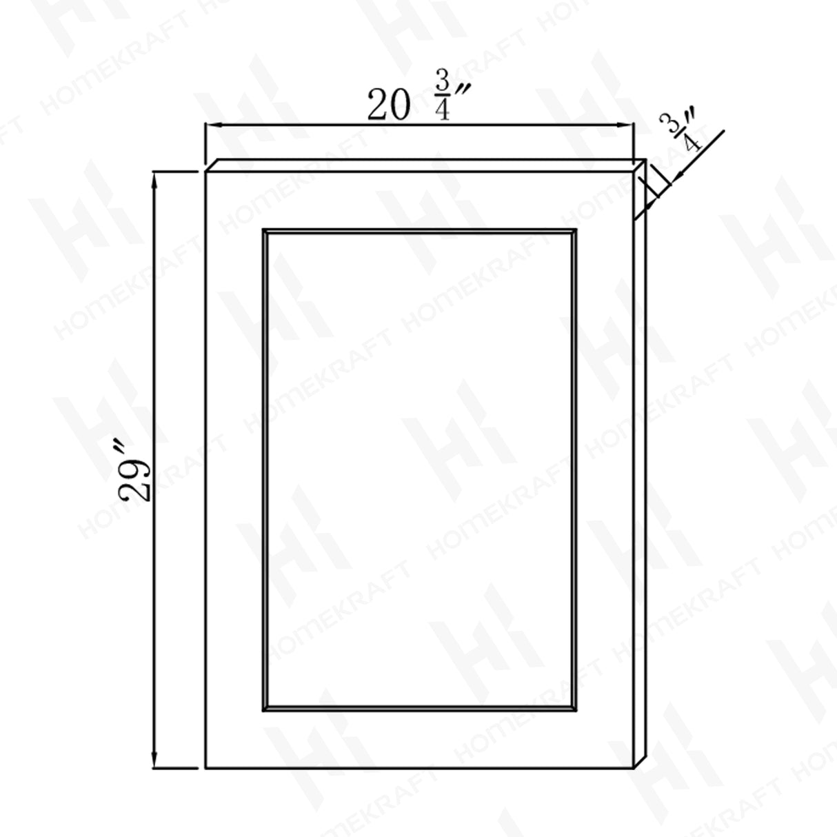 Vanity Decorative Panel