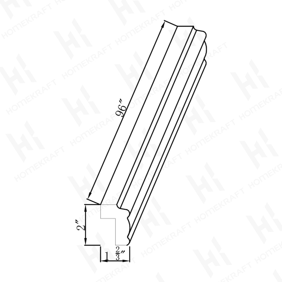 Rail Molding – HomeKraft Cabinetry