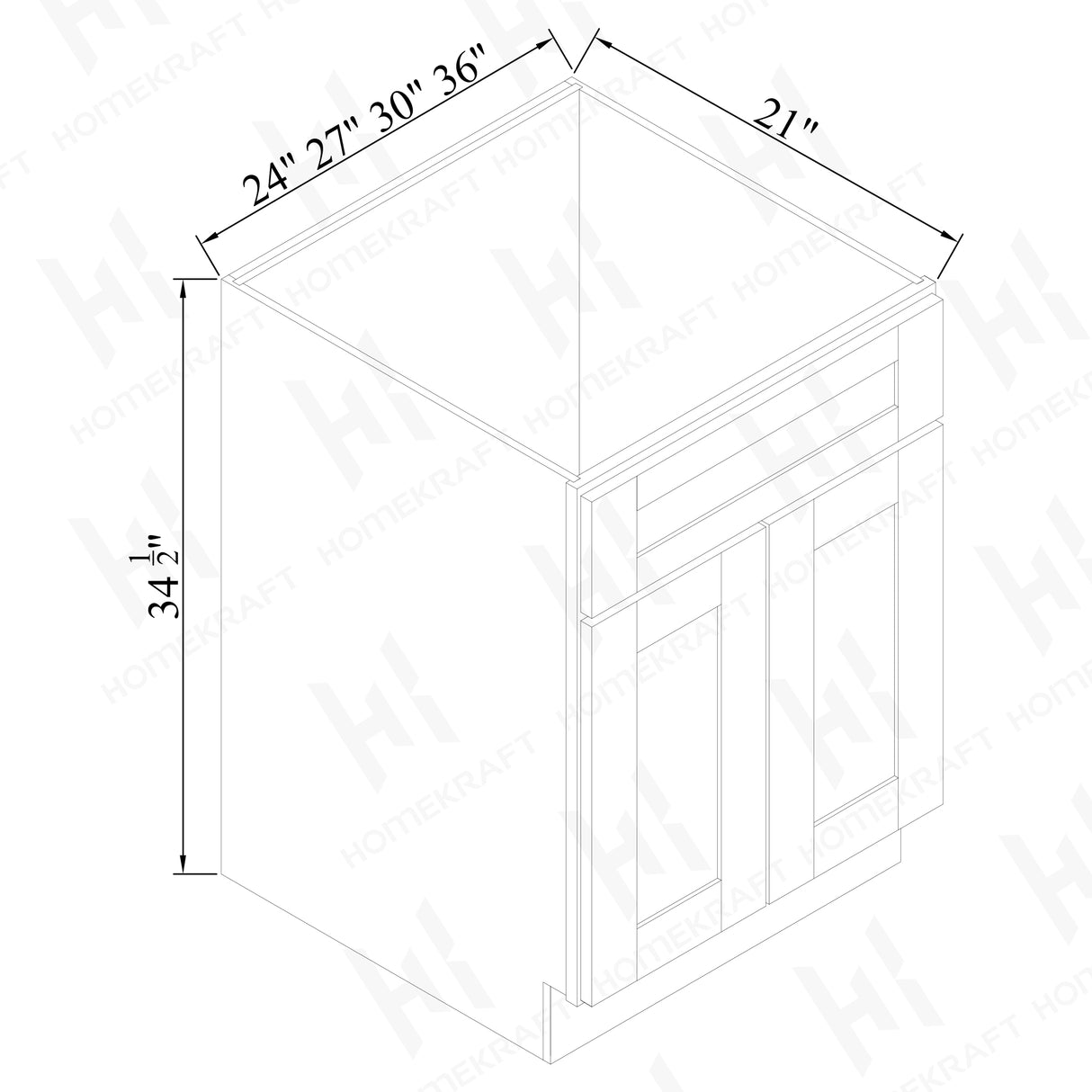 Vanity Sink Bases